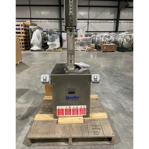 machine displayed on pallet