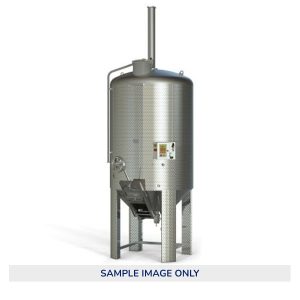 Punch-down fermenters with a pip removal system