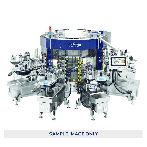 Mak Rotary Self-Adhesive Labeler - Up to 10 Removable Modules
