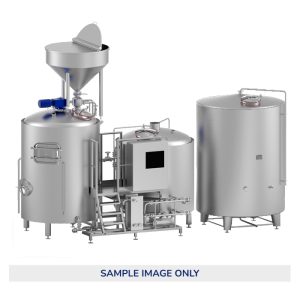 BH3 STEAM FIRED BREWHOUSE with SEPARATE HOT LIQUOR TANK