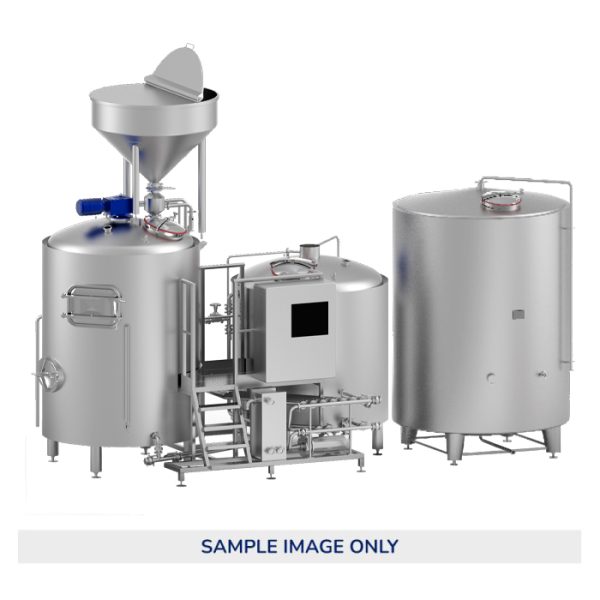 BH3 STEAM FIRED BREWHOUSE with SEPARATE HOT LIQUOR TANK
