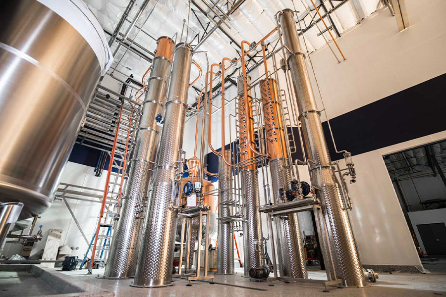 1500L Gin and Whiskey Distillery Setup