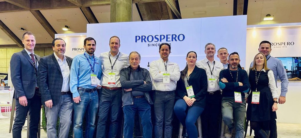 Prospero crew at one of the trade shows